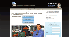 Desktop Screenshot of coilprocessingequipmentconsultants.com